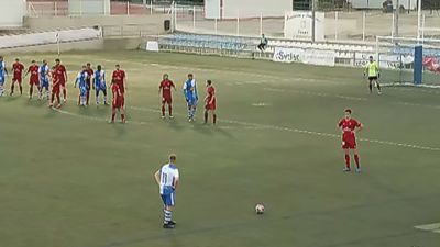Imagen del encuentro de la SD Ejea