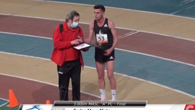 Carlos Mayo tras ganar la prueba. Foto: Streaming Conersy