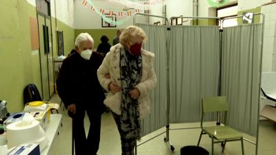 Mayores 80 vacunación en Aragón