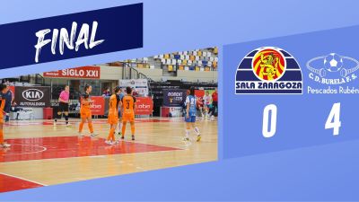 Resultado del partido entre Sala Zaragoza y Burela