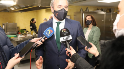 El alcalde de Zaragoza, Jorge Azcón
