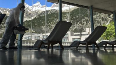 Interiores del Balneario de Panticosa