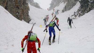 Imágenes de la Copa de España de esquí de montaña. Foto: Alejandro Peña.