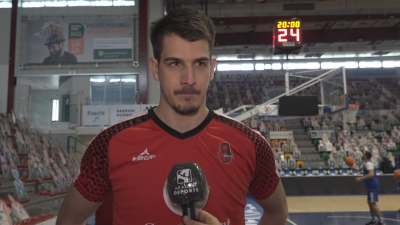 Brussino, entrevistado para Aragón Deporte.