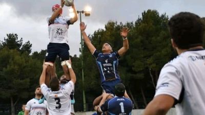 El Rugby Fénix durante un partido. Foto: Rugby Fénix.