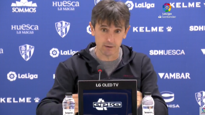 Pacheta durante la rueda de prensa.