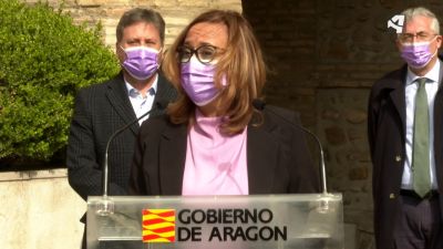 Mayte Pérez, durante su comparecencia de este lunes