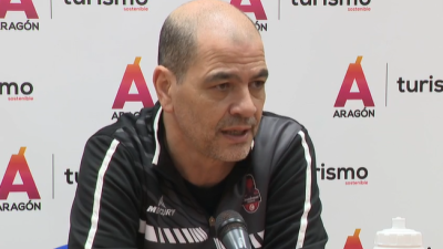Sergio Hernández, durante la rueda de prensa.
