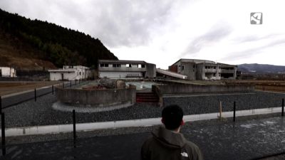 Restos de un edificio arrasado por el tsunami de 2011
