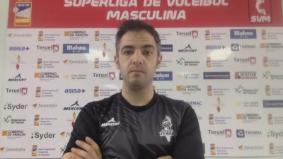 Miguel Rivera, entrenador del CV Teruel.