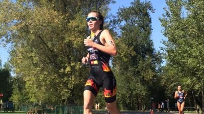 Imagen de una prueba de triatlón