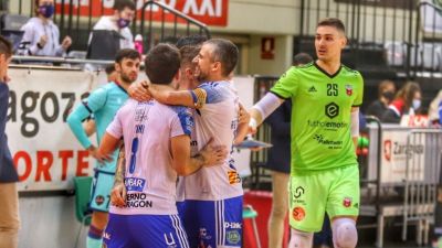 Encuentro del Fútbol Emotion Zaragoza frente al Levante, en la jornada 17. Imagen: Jorge Vicioso.