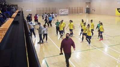 El Sala Zaragoza ha vencido al Teldeportivo en el pabellón Siglo XXI.