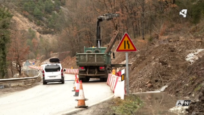 Las obras de acondicionamiento de la N-260 se prologarán hasta el 14 de mayo