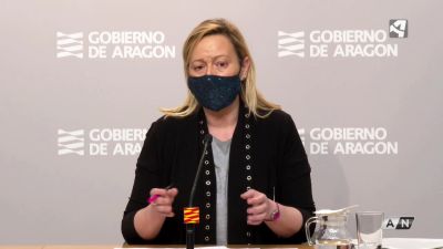 Marta Gastón en rueda de prensa