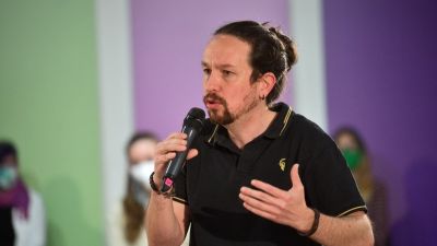 Pablo Iglesias en una comparación