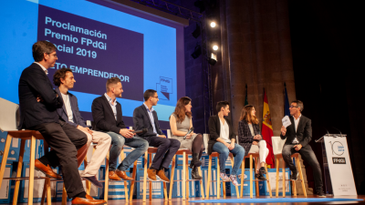 Acto de la Fundación Princesa de Girona.