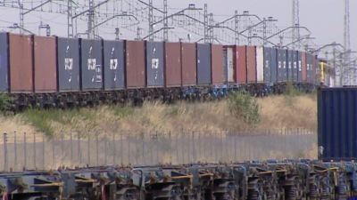 Tren de mercancías.