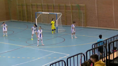 El Sala Zaragoza durante el partido. Foto: CD Leganés.