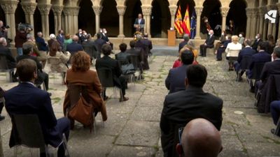 Acto por el Día de Aragón en Huesca.