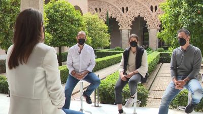 Imagen de la entrevista.