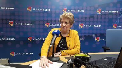 La presidenta Colegio Oficial de Médicos de Zaragoza, Concepción Ferrer, en Aragón Radio