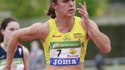 Sonia Molina durante una competición.