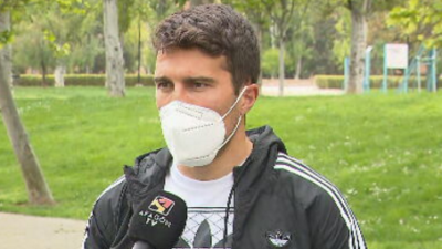 Zapater, entrevistado en Aquí y Ahora. Imagen: Aragón TV.