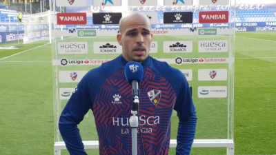 Sandro Ramírez en zona mixta.