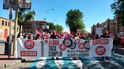 Manifestación 1 de mayo en Zaragoza.