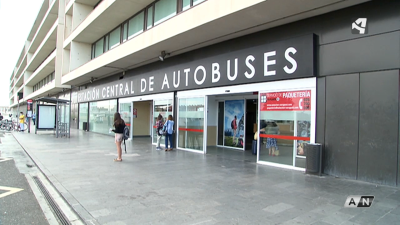 Estación de autobús de Zaragoza.