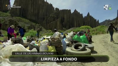 Basuraleza en el Valle de las Ánimas (Bolivia)