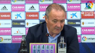 Juan Ignacio Martínez durante la rueda de prensa.