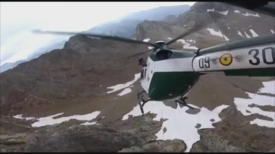 La Guardia Civil ha vuelto a tener trabajo en la montaña este fin de semana.