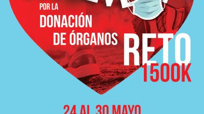 Cartel de la IV Carrera “Muévete por la donación de órganos”.