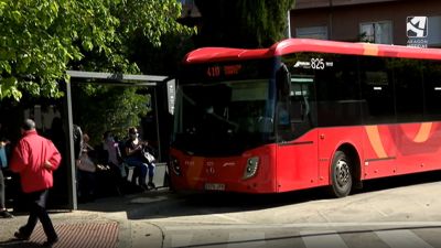 Uno de los transportes del Área Metropolitana de Zaragoza.