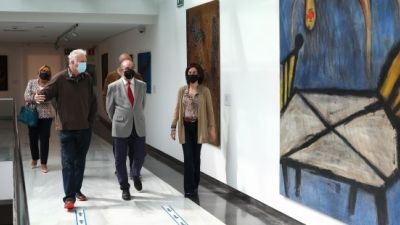 La muestra ha sido inaugurada por el presidente Javier Lambán.