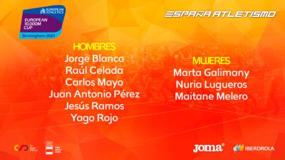 Lista de convocados para la Copa de Europa de 10.000 metros.