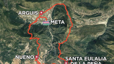 Imagen del trazado del recorrido.
