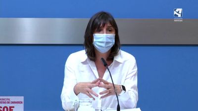 Lola Ranera, durante su intervención