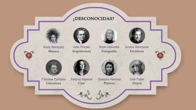 El juego permitirá conocer mejor a ocho mujeres influyentes en sus diferentes disciplinas.