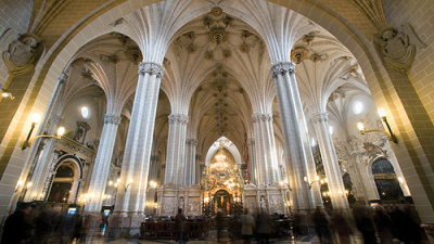 La catedral de La Seo de Zaragoza.