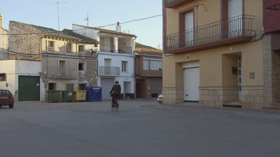 Casco urbano de Gelsa.