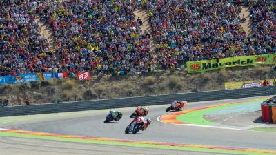 MotorLand Aragón durante el Gran Premio de 2019. Foto: MotorLand Aragón.