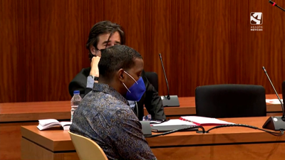 Segunda sesión del juicio de Wilson de la Cruz, acusado de asesinar a otro hombre para robarle un alijo de droga durante la noche de Reyes en Zaragoza de 2015.