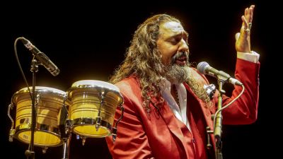 Diego 'El Cigala'' durante un concierto en julio de 2020.