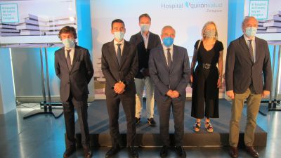 Presentación oficial del hospital QuironSalud de Gómez Laguna, previsto para 2023