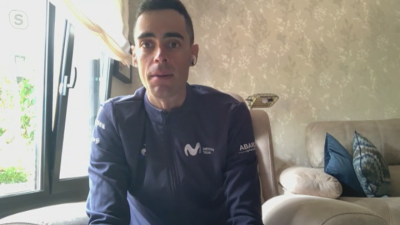 Jorge Arcas, durante la entrevista. Imagen: Aragón Deporte.
