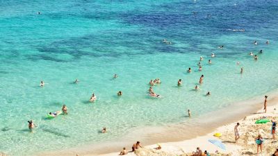 Imagen de una playa de Mallorca.