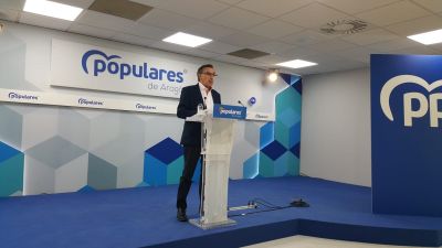 El líder del PP en Aragón, Luis María Beamonte (EP)